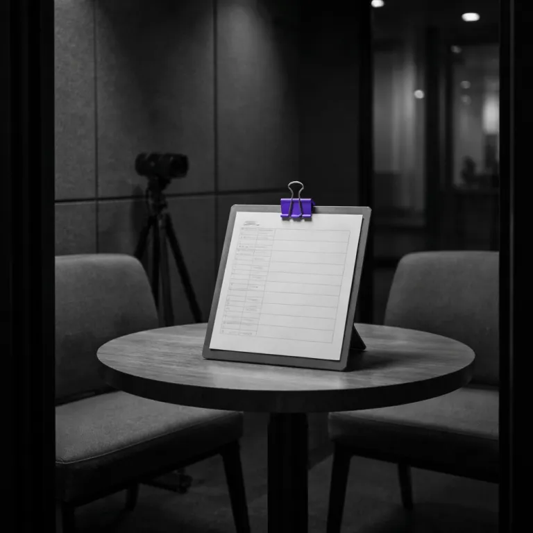 Structured video interview scorecards that hiring managers actually complete