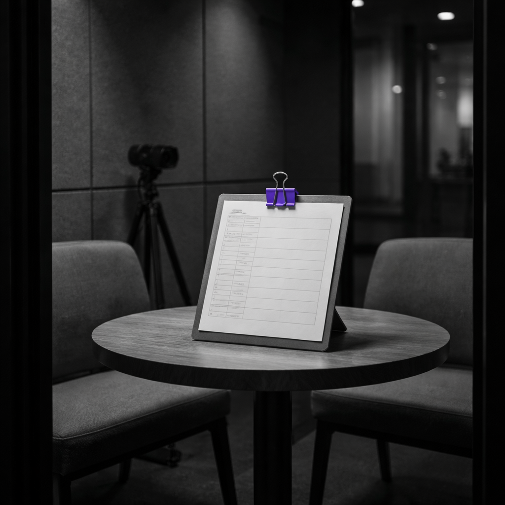 Structured video interview scorecards that hiring managers actually complete